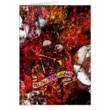 Till Death Do Us Part Card in Red
