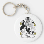 Tilley Family Crest Key Chains