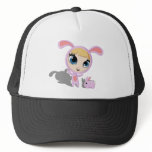 Tilly and Creampuff the Rabbit Hats