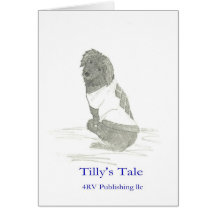 Tilly in sweater, 4RV Publishing llc Cards