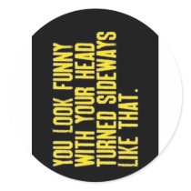 Tilt your head stickers