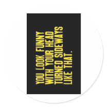Tilt your head stickers