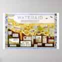 tim hunkin's wateraid poster posters