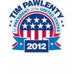 Tim Pawlenty for President 2012 t-shirts