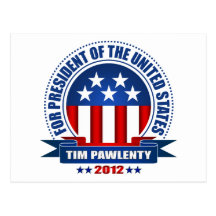 Tim Pawlenty Post Cards