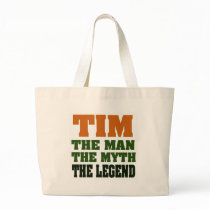 TIM - the Man, the Myth, the Legend Canvas Bag