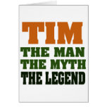 TIM - the Man, the Myth, the Legend cards