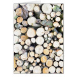 Timber background card