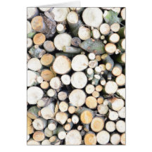 Timber background card