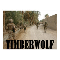 Timberwolf posters