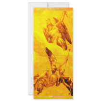 TIME AND FAME ,yellow Personalized Announcements