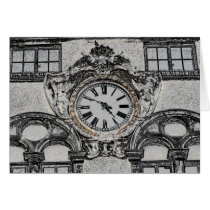 Time Clock, Lucca Italy Card