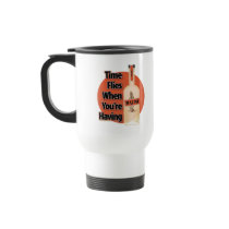 Time Flies When You're Having RUM. Coffee Mugs
