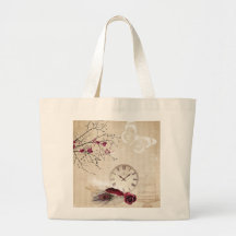Time for Beauty Canvas Bags