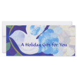 Time for Peace Gift Certificate template rack cards