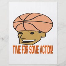 Time For Some Action Custom Flyer