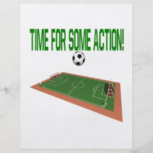 Time For Some Action Flyer