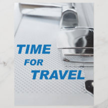 Time for travel flyers