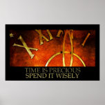 Time is precious poster