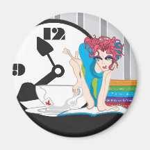 time management fridge magnets