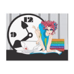 time management postcards