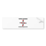 Time Passes Moment To Moment (Magnetic Quadrupole) Bumper Sticker