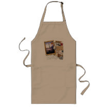 "Time" Scrapbook/Collage Aprons