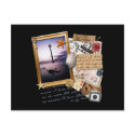 "Time" Scrapbook/Collage postcards