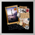 "Time" Scrapbook/Collage posters