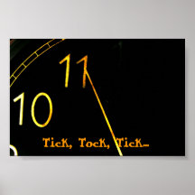 Time slowly slips... posters