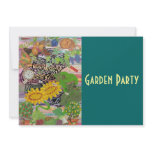 Time Spent in the Garden, Garden Party Invitation