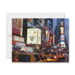 Time Square Taxis invitations