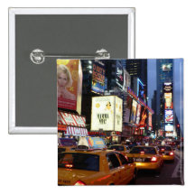 Time Square Taxis Pin