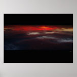 Time, Sunset off a ferry from North Shields posters