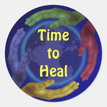 Time to Heal stickers