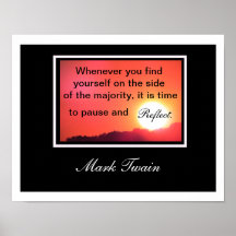 Time to pause poster