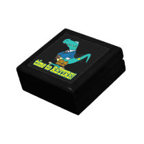 time to retire old working dinosaur gift box