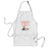 TIME travel joke Aprons