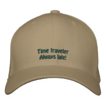 Time Traveller Cap Embroidered Hat