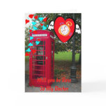 Time Traveller Valentine cards