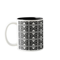timeless black&white mug