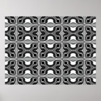 Timeless black&white poster