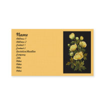 Timeless Globeflower Business Card business cards