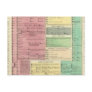 Timeline of the Sacred Biblical History Postcards
