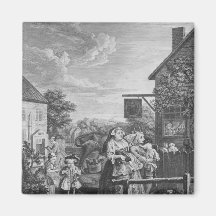 Times of the Day, Evening, 1738 Magnets