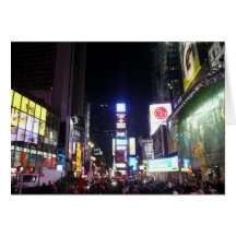 times sq lights card