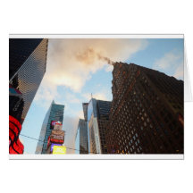 Times Square and the Paramount Building Greeting Cards
