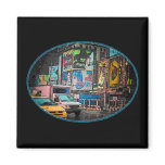 Times Square Billboards Magnet