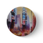 Times Square Button Badge