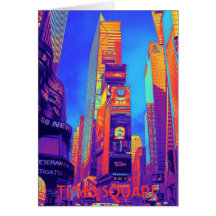 TIMES SQUARE CARD